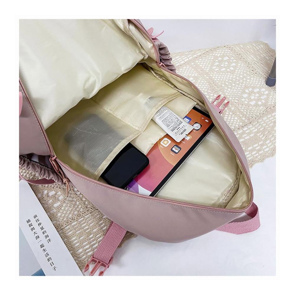 Kawaii Kaninchen-Backpack Süßer Kinder Rucksack für Mädchen & Teens - Große Kapazität Wasserdicht