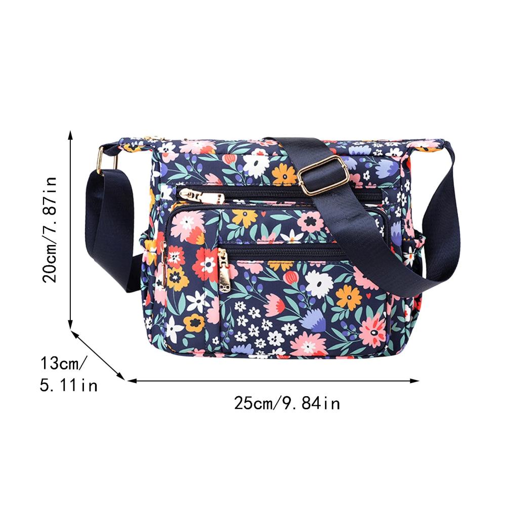 Damen Clutch Moderne Umhängetasche mit Mehreren Fächern & Stilvollem Design