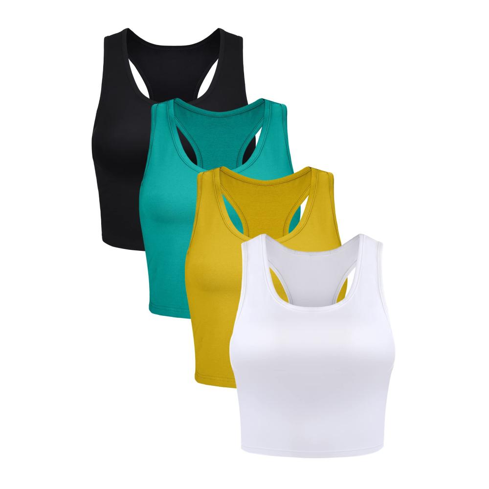 Black, White, Bright Yellow, Green