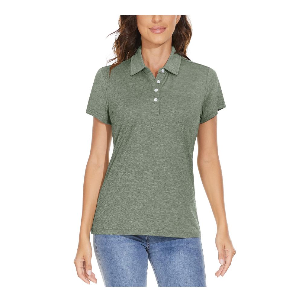Damen Poloshirt EKLENTSON - Sportliches Kurzarm Polo für Tennis & Golf Schnelltrocknend & Funktional
