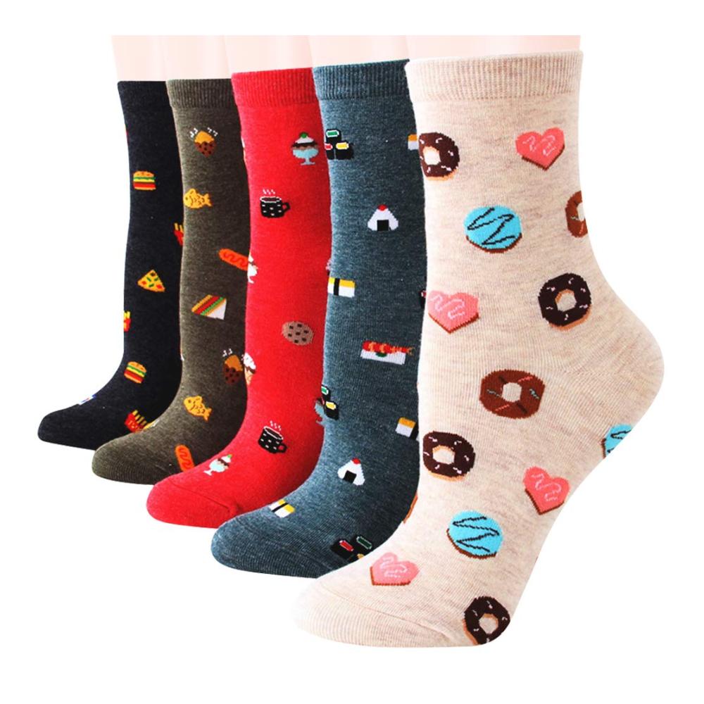 Bunte Damen-Fun-Socken (36-42) – Bequem Atmungsaktiv & Lustiges Geschenk für Freundin