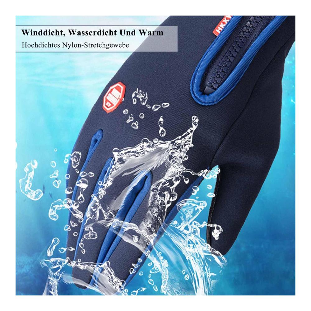 Wasserabweisende Thermo-Handschuhe für Herren - Ideale Freezer-Handschuhe für ultimativen Kälteschutz