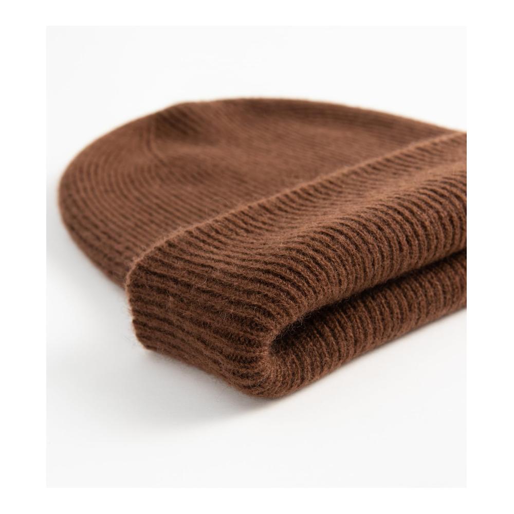 Damen Strickmütze Hochwertige 100% reine Kaschmir Dual-Layer Wintermütze - Dicke weiche & warme Skikappe für Damen