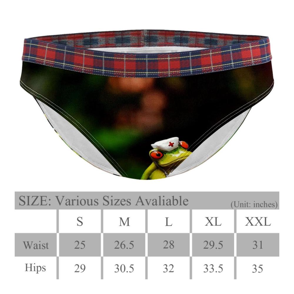 Froschmuster Bikinis & Taillenslips für Damen - Weiche Stretch-Unterwäsche in Größen S-XXL