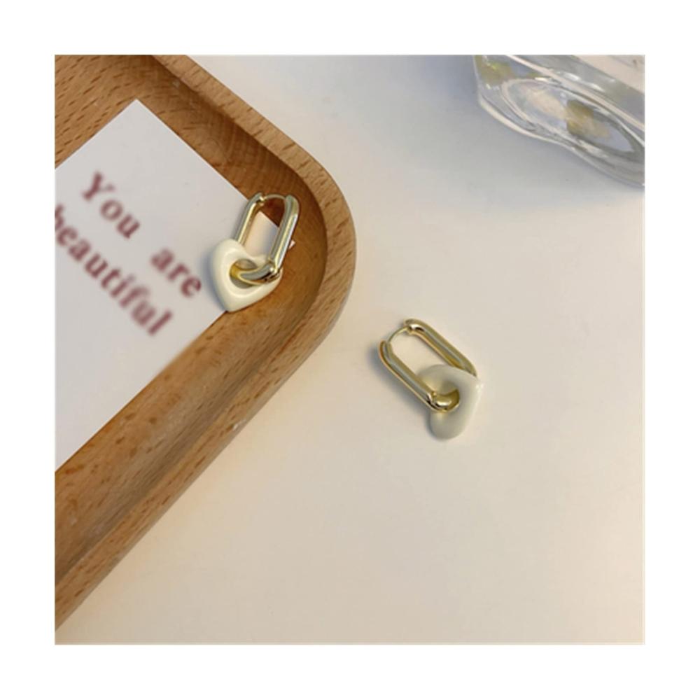 Retro Frühlingstropfen Personalisierte Weibliche Ohrstecker - Hochwertiger Modeschmuck (2er Set