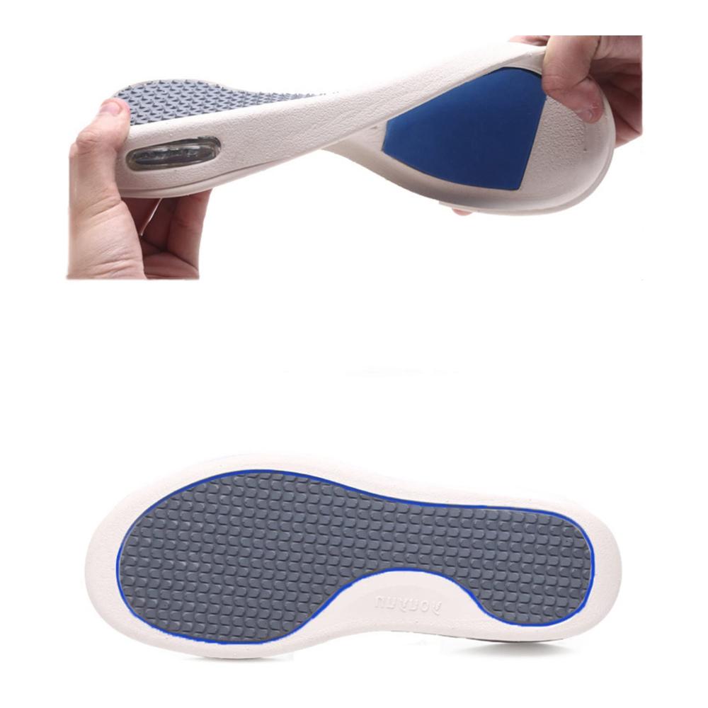 Orthopädische Hausschuhe für Herren – Leicht anzuziehen Outdoor Diabetiker-Hausschuhe für Hallux Valgus – Extra Breite Passform in Stilvollem Weiß (Größe 49 EU