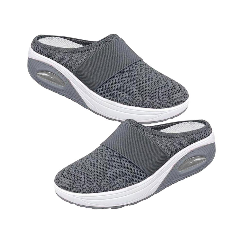 Orthopädische Schuhe für Komfort und Unterstützung - Atmungsaktive Sportschuhe Wanderschuhe mit Luftpolster Mesh-Sportschuhe - Ideal für Arbeit und Shopping