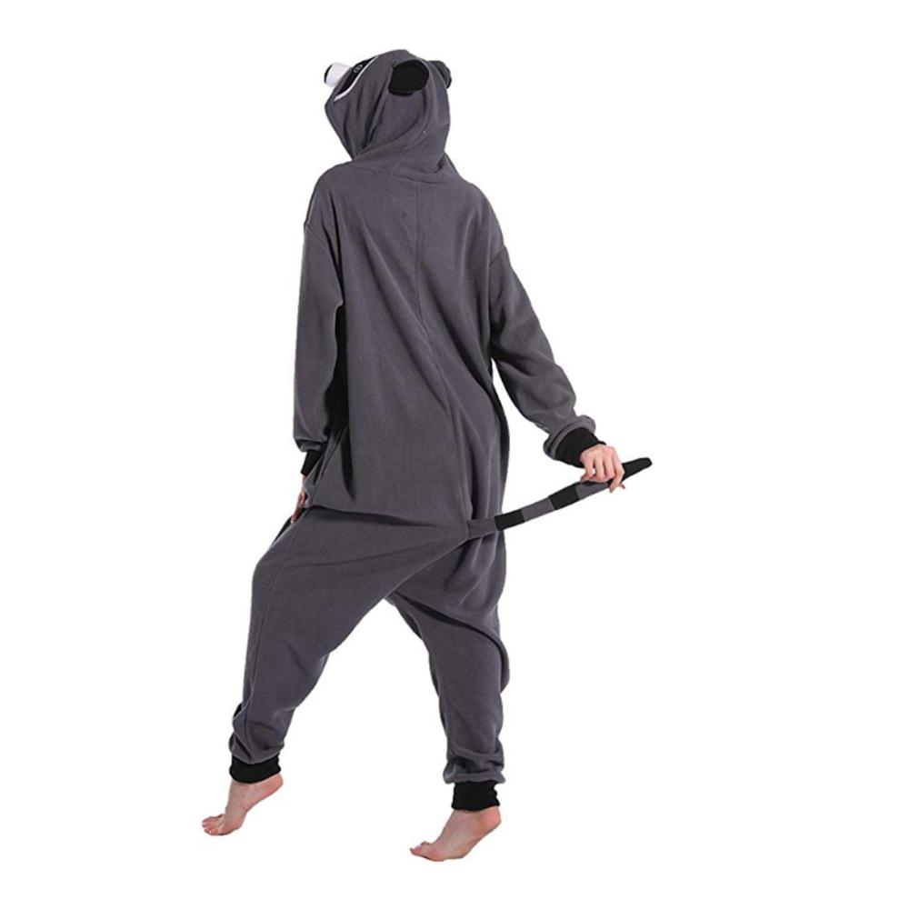 Tierischer Komfort XXL Einteiler Jumpsuit Schlafanzug - Damen Onesie Pyjamas im Cartoon Cosplay Stil Kigurumi Overall für Erwachsene (Größe 145-200cm