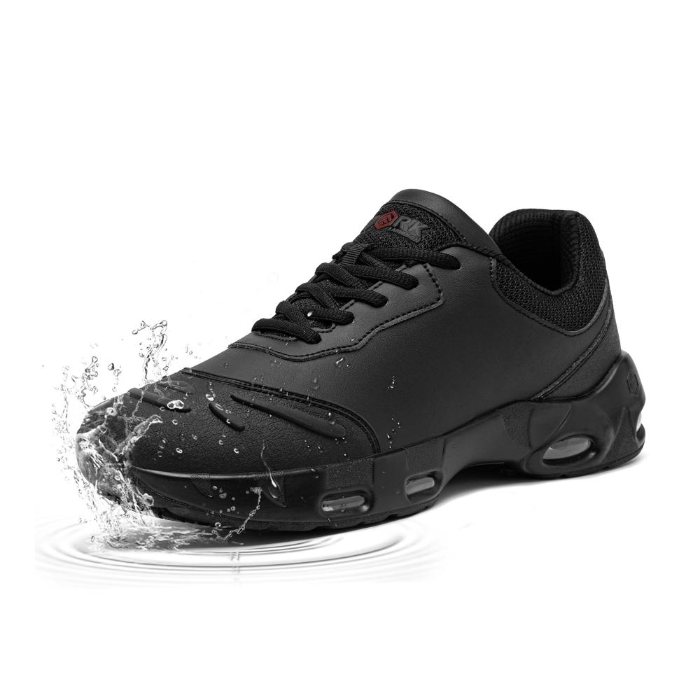 Rutschfeste Kochschuhe für Herren – SRC Zertifizierte Arbeitsschuhe mit Wasserfestigkeit Air Cushion Technologie Leichtgewicht Non-Slip Sohle Ideal für Küche Beruf und Fitness