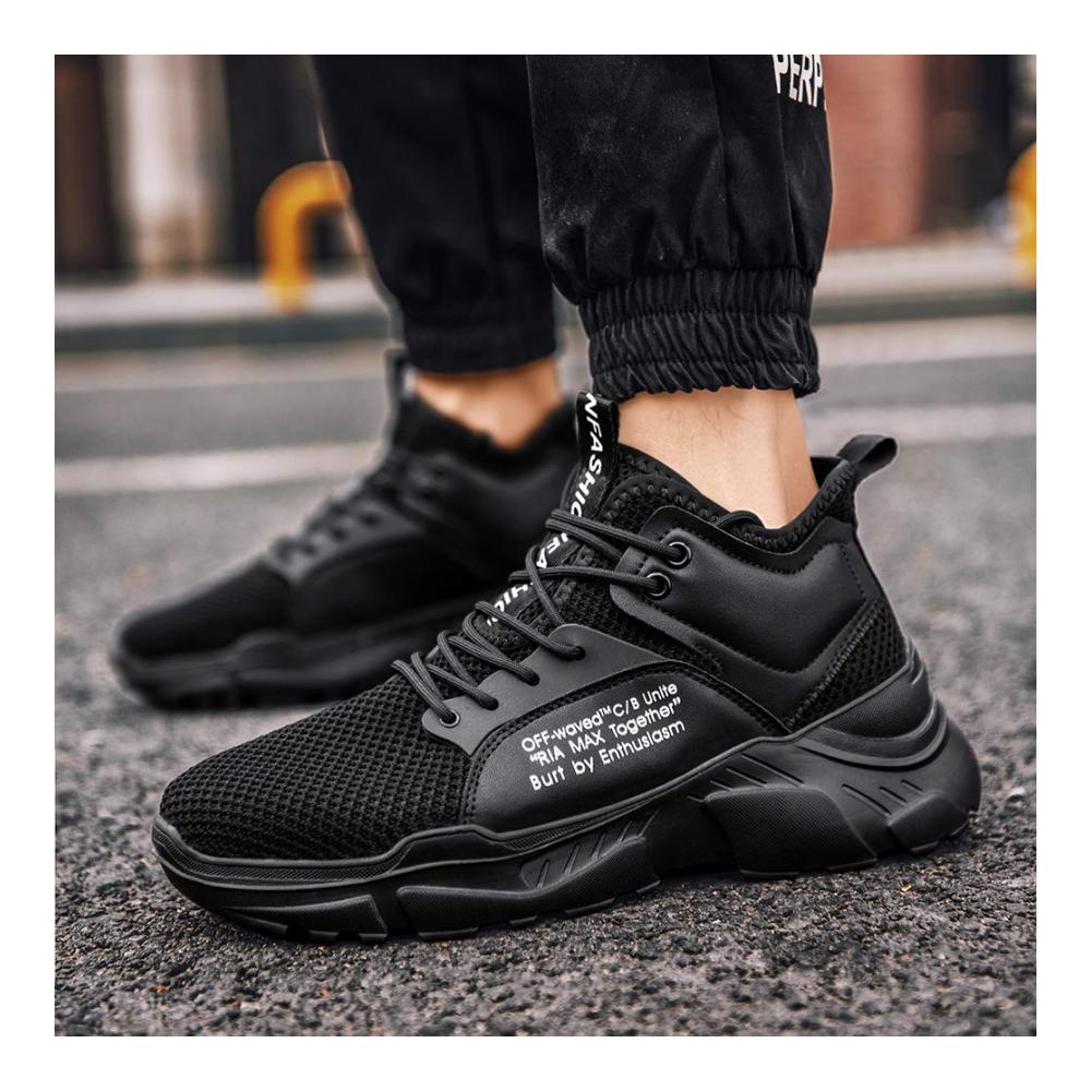 Herren Straßenlaufschuhe Leichte Sportschuhe für Fitness Joggen und Tennis – Atmungsaktive Turnschuhe mit modischem Design