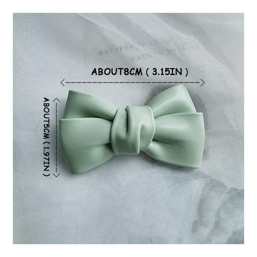 Mini-Schuhclips aus Leder - Dekorative Bonbonfarben für High Heels Pumps Sandalen & Flats