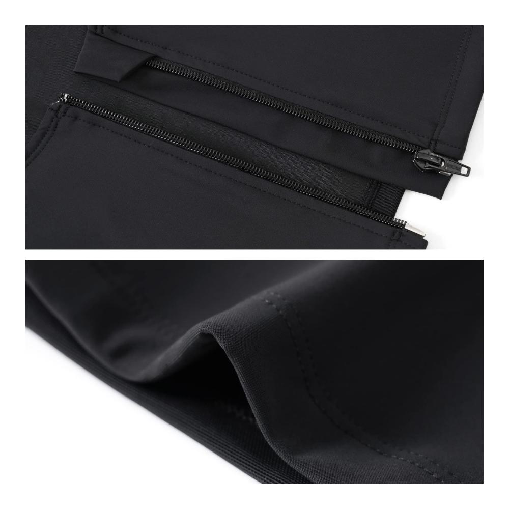 Transgender FTM Binder - Zip Up Halbes Brustkorsett für Atmungsaktivität & Komfort