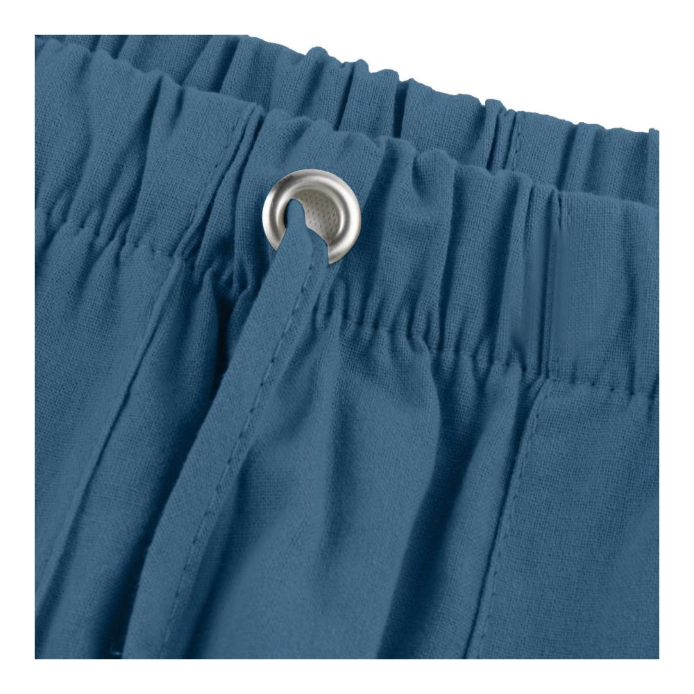 Herren Trainingshose Bequeme Baumwoll Leinen Sommerhose mit Kordelzug und Taschen für einen lässigen Look - Coo64