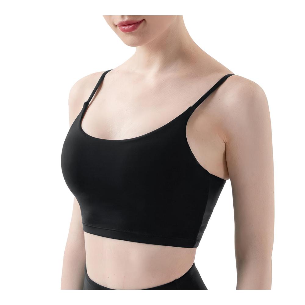 Camisole Sport-BH für Damen Stretch Yoga & High Intensity Fitness Nude Back Stoßfest & Unterstützend