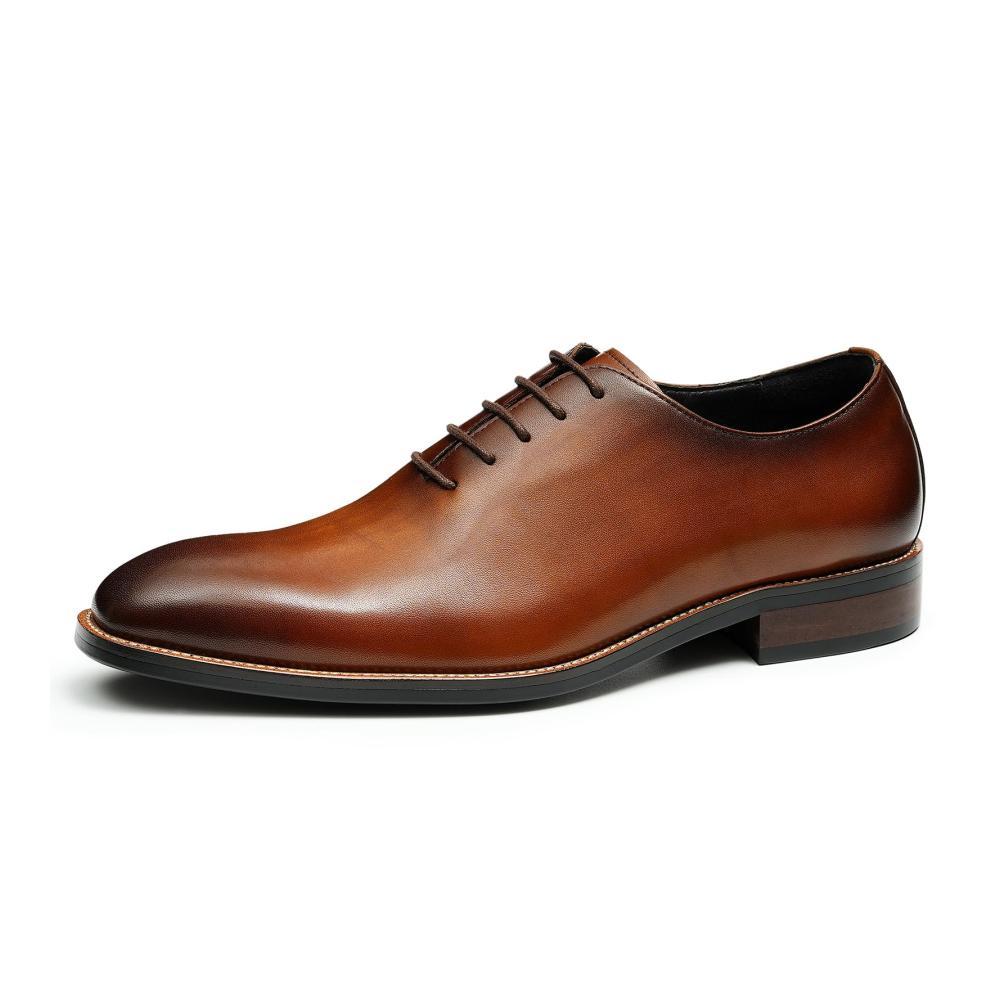 Herren Oxfords aus Leder – Elegante Business-Schnürschuhe für Hochzeit Party & Arbeit