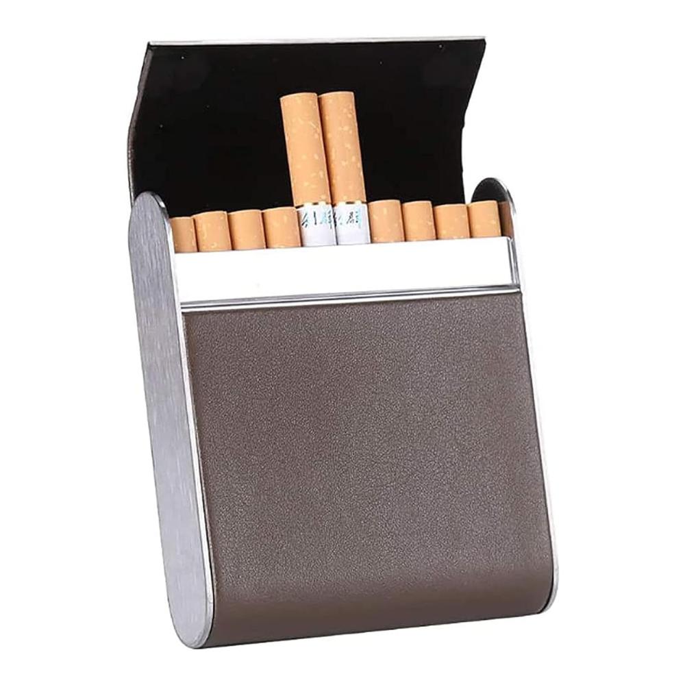 Edelstahl Zigarettenetui - Stilvolles Business-Geschenk für Herren und Damen