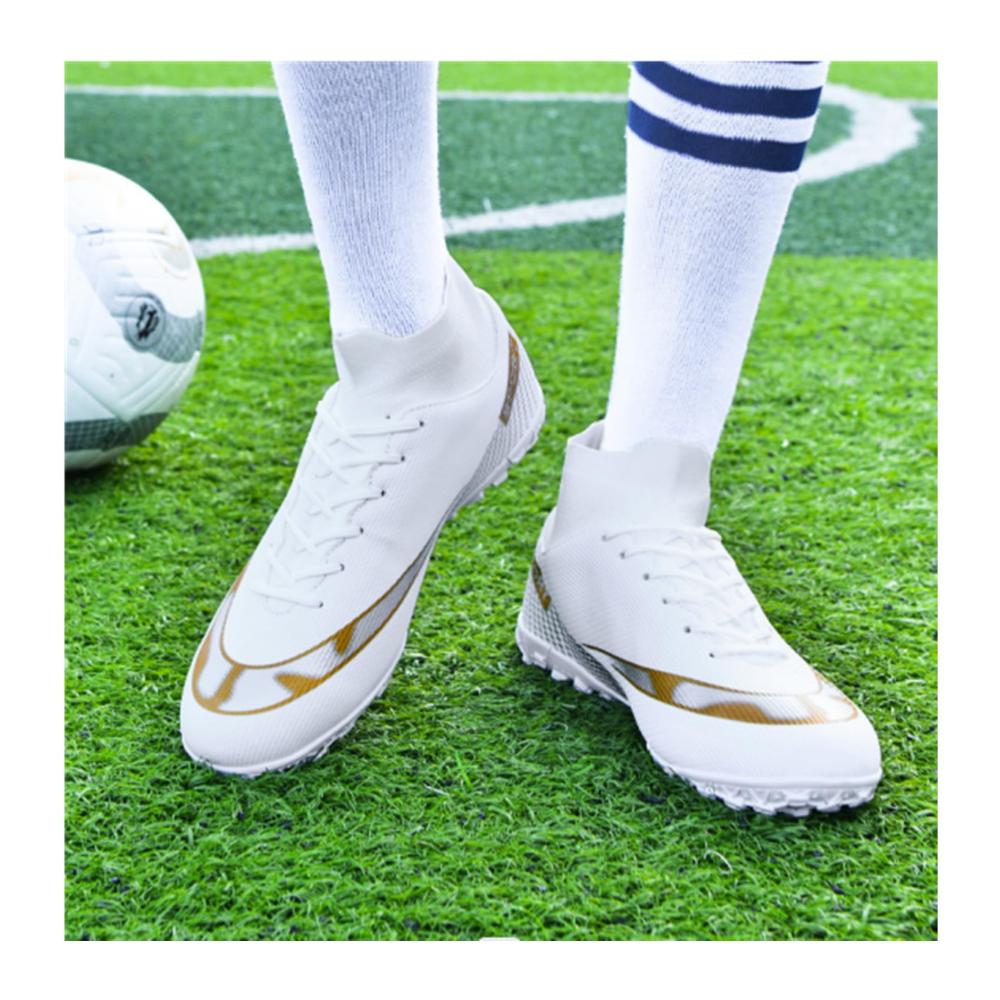 Fußballschuhe Puvvtyi für Herren Leicht und Stollenfrei - Ideale Fussballschuhe für Jungen und Mädchen