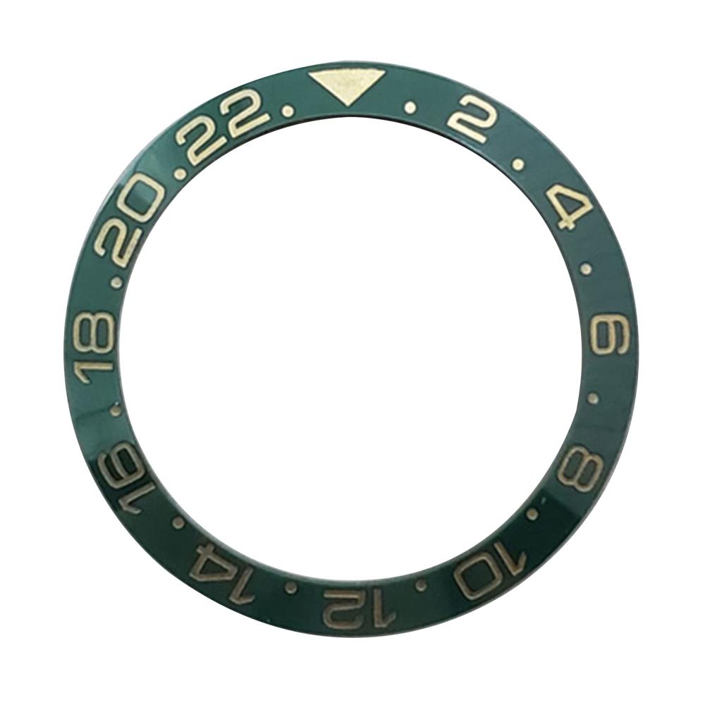 Huayuwa Keramik/Aluminium Ersatz-Uhrenring für Rolex GMT - 40mm Zubehör