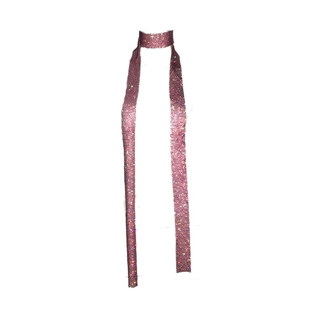 Rosa mit Strass