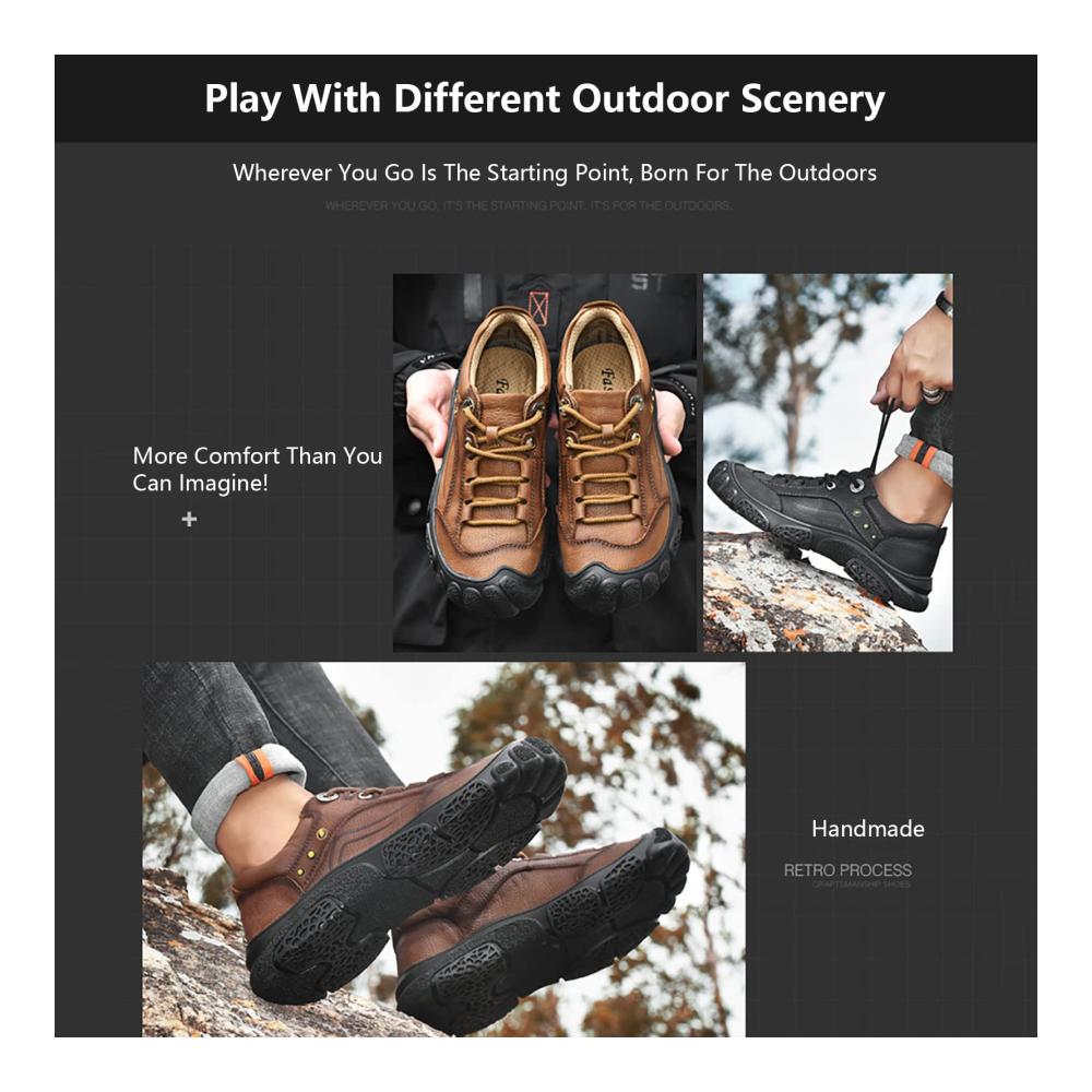 Herren Kletterschuhe Outdoor Atmungsaktiv Leicht & Rutschfest - Turnschuhe für Wandern im Herbst/Winter - Neue Arbeitsschuhe Jaune - Größe 39 EU