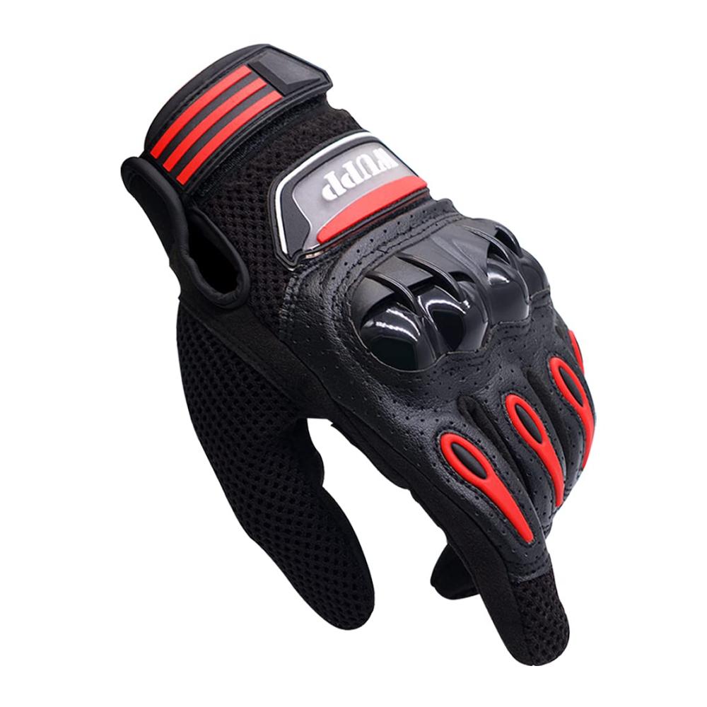 Motorradreithandschuhe Touchscreen Motorrad-Vollfingerhandschuhe für Radfahren ATV Jagd Wandern - Schwarz XXLarge