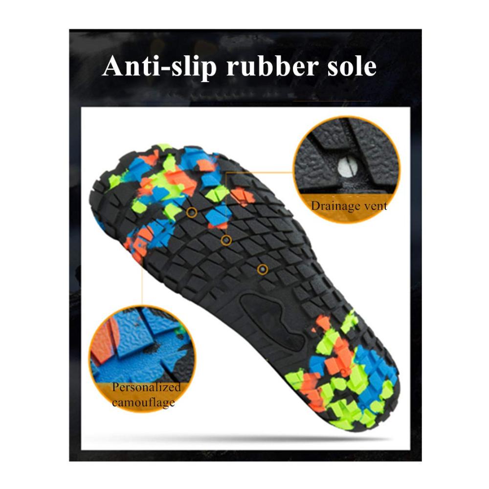 Leichte Aqua Schuhe für Herren/Damen - Rutschfeste Unisex Wasserschuhe zum Wandern Schwimmen Bootfahren