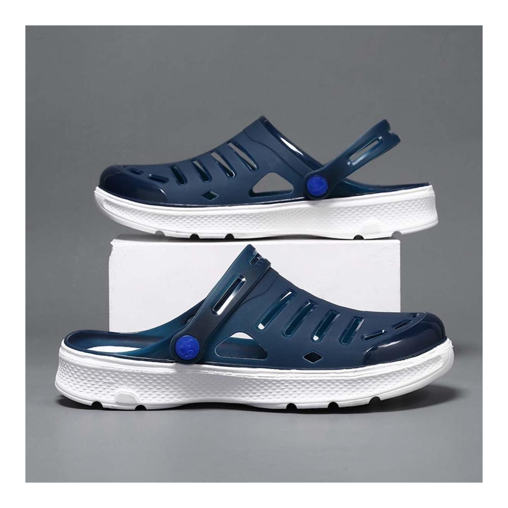 Leichtgewichtige Garten Clogs & Pantoletten - Atmungsaktive Sandalen für Damen und Herren Schnell Trocknende Hausschuhe rutschfeste Gartenschuhe für Strand und Garten