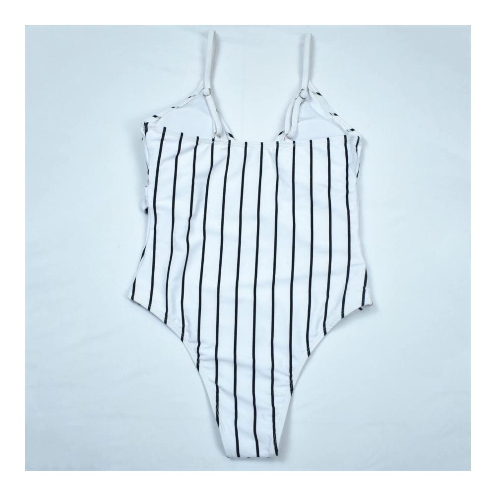 Monokinis Damen Figurformender Sport Badeanzug in Großen Größen mit Bauchweg-Effekt Sexy Push-Up Einteiler – Bademode für Damen