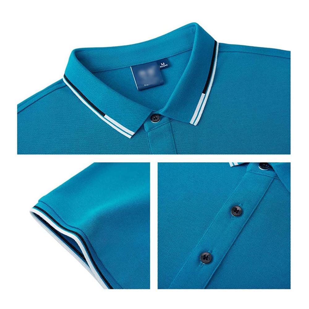 Herren Golf Poloshirts mit FENDT-Druck | Sommerliche Kurzarm Shirts für Teens | Lässige Oberteile mit Kragen – Ideales Geschenk für Jugendliche