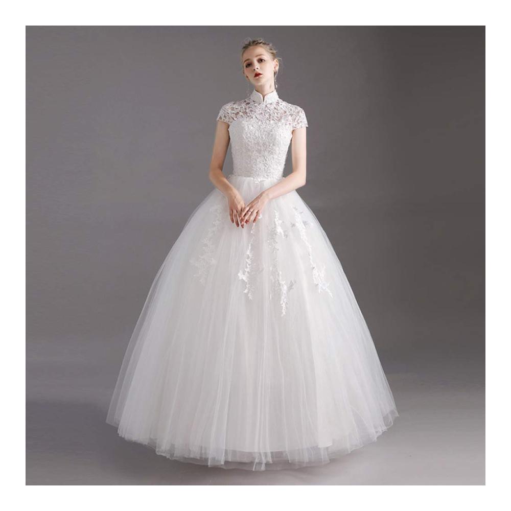 Romantisches Hochzeitskleid mit elegantem Design für die moderne Braut - XS bis XXS Größen verfügbar