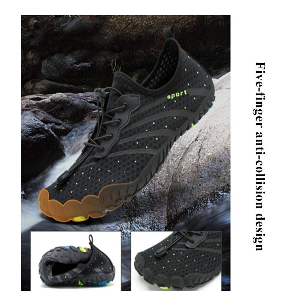 Leichte Aqua Schuhe für Herren/Damen - Rutschfeste Unisex Wasserschuhe zum Wandern Schwimmen Bootfahren