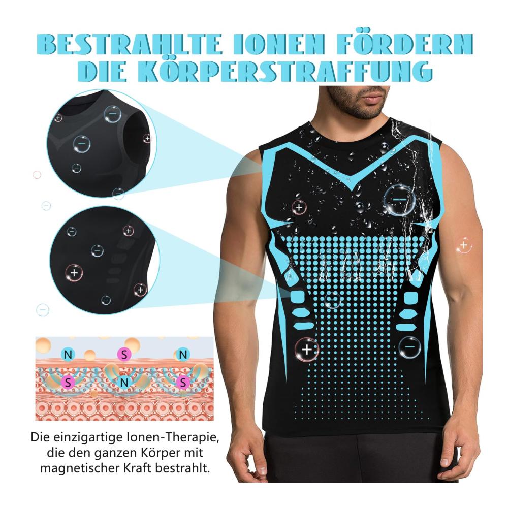 Ionic Shaping Herren Unterhosen 2023 - 2er-Pack Komfortable Eis-Seiden-Gewebe in 2XL für den Aufbau eines perfekten Körpers