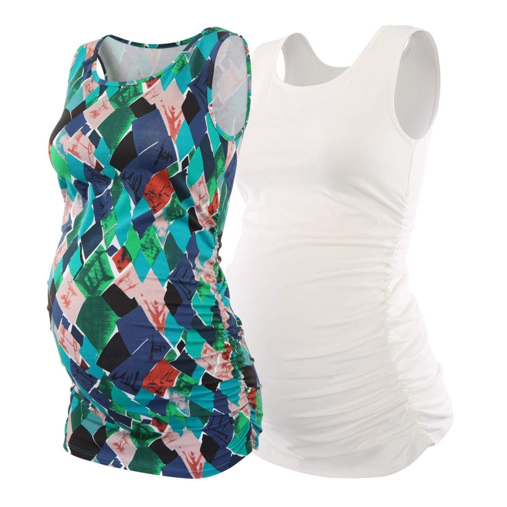 White green Pattern/2-pk