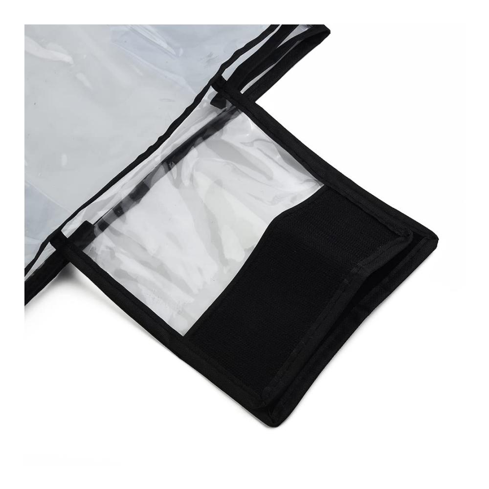 Koffer & Trolleys 28 Zoll Transparente PVC-Schutzhülle für staub- und wasserdichten Schutz – Wiederverwendbare Abdeckung für Reisekoffer und Trolleys