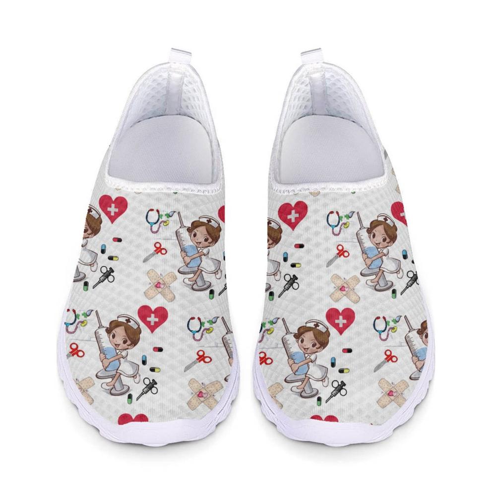 Cute White Nurse Print