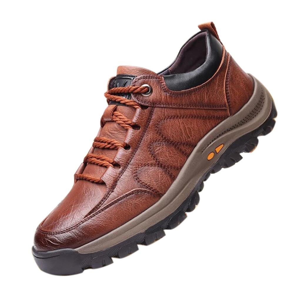 Herren Straßenlaufschuhe mit Schnürung stoßdämpfend rutschfest - Ideal für Rennen Walking Wandern