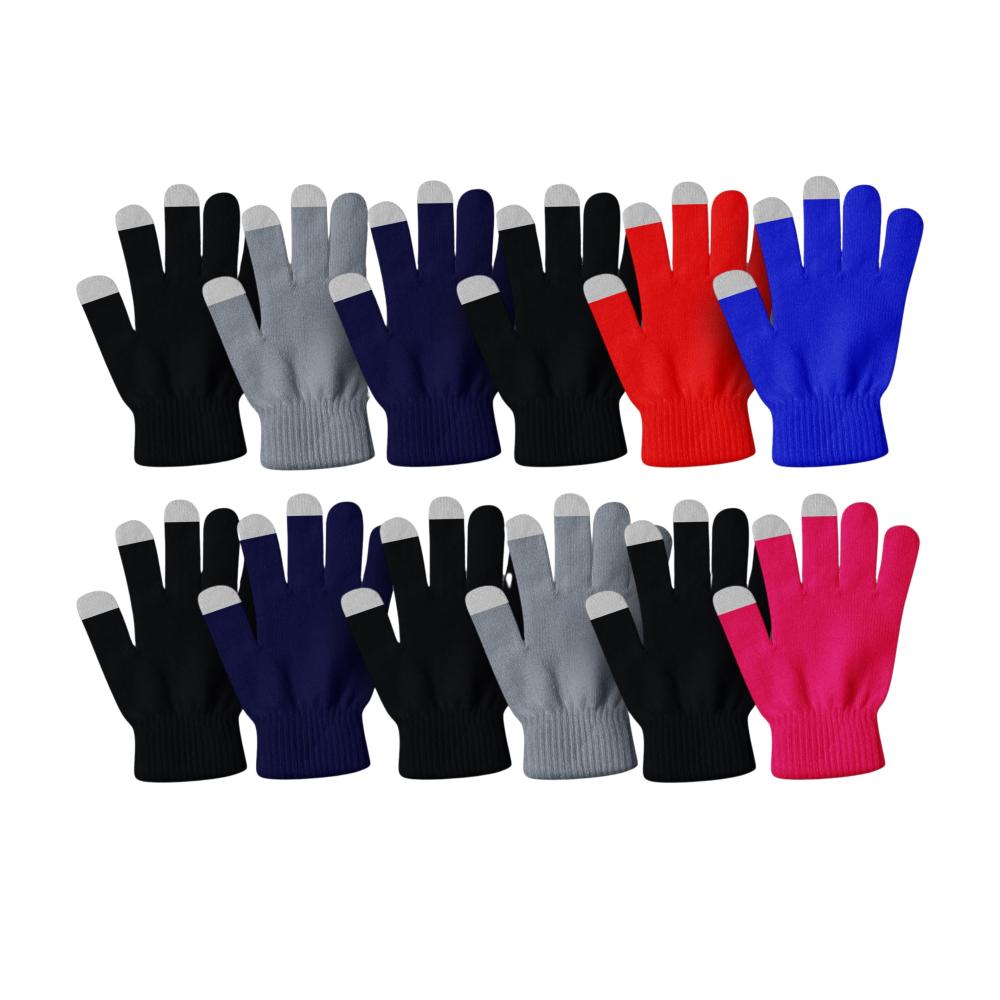 12 Paar Touchscreens sortiert.