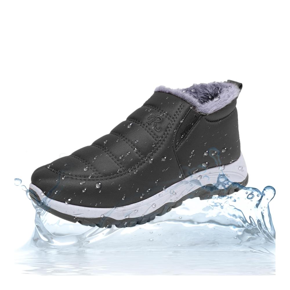 Wasserdichte Winterstiefeletten für Komfort im Alter | Rutschfeste Schlupfstiefel für Drinnen & Draußen