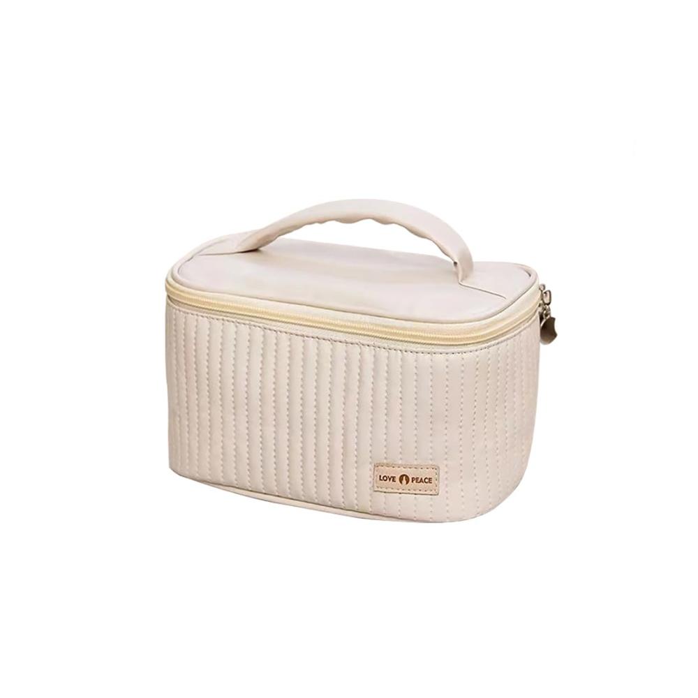 Praktische Damen Kulturtasche für Reisen und Ausflüge - Große Kosmetiktasche zur Aufbewahrung von Schminkutensilien