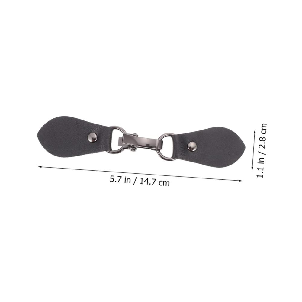 Broschen & Anstecknadeln Set 24 Paare Schnalle für Bekleidungszubehör Pulloververschlüsse Strickjackenhalter-Clip Cardigan-Verschluss – Hochwertige Western-Accessoires aus Leder und Metallknopf für Frauen ideal für Schals und modische Cardigans
