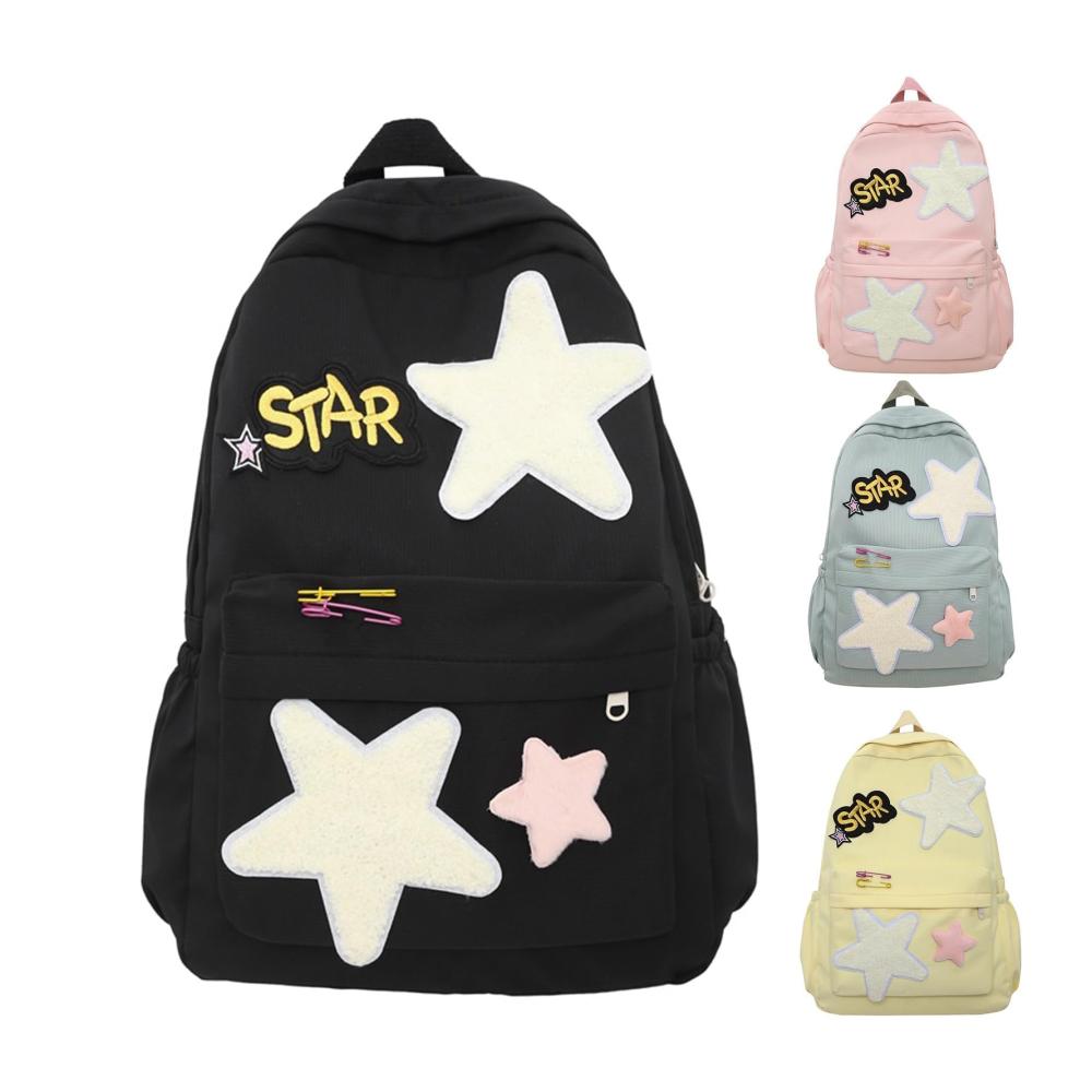 Y2K Schulranzen Trendiger bunter Rucksack für Schule und Reisen – Süßer Wanderbegleiter für Kinder und Jugendliche