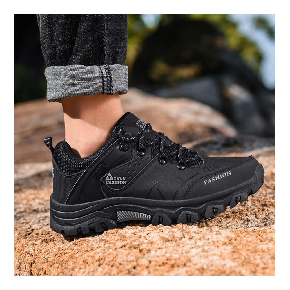 Outdoor Trekkingschuhe für Herren - Robuste Wanderschuhe mit Schnürung für Bergabenteuer und Sport Ganzjahreskomfort