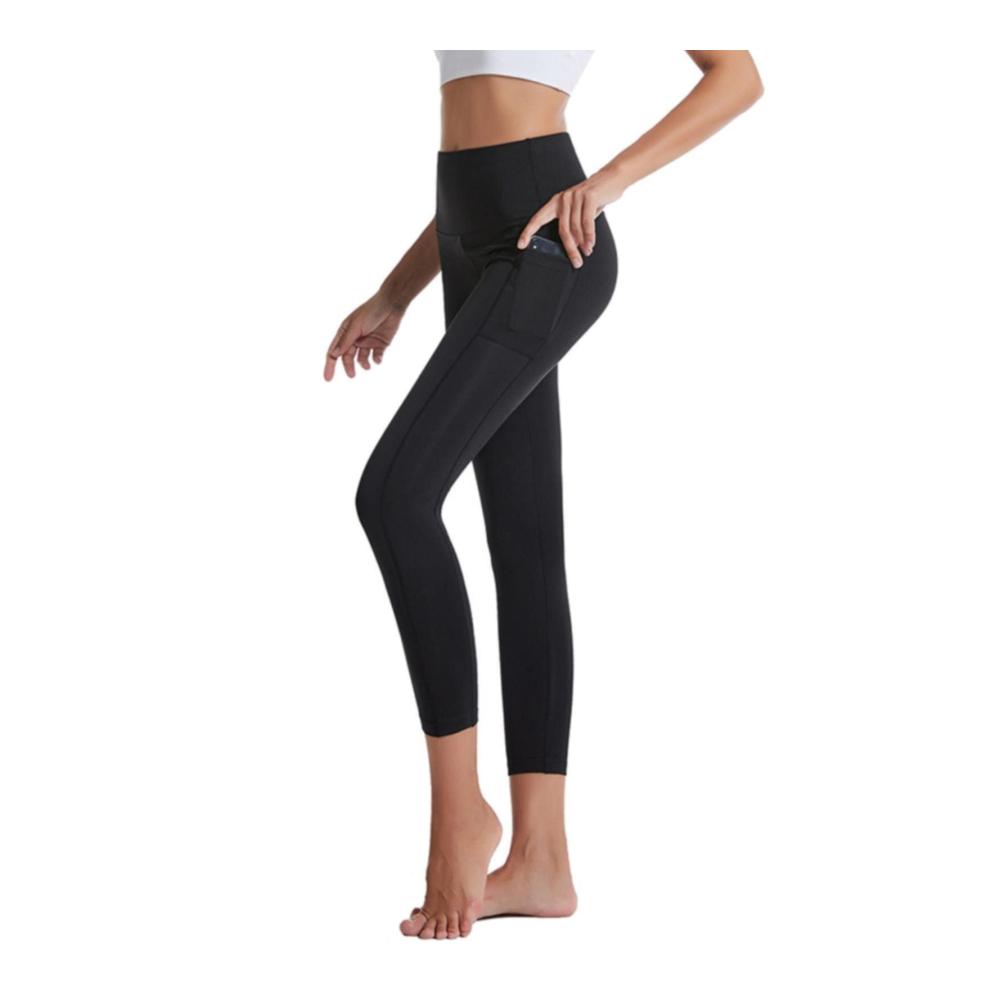 Yoga-Fitness-Sporthosen für Damen Hüfthebende Leggings in Weiß – Perfekt zum Laufen und für das Yoga-Training – Hochwertige Lederleggings