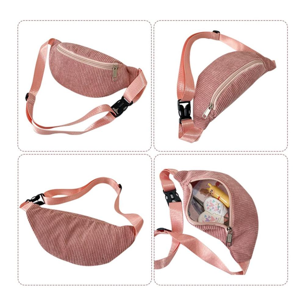 Mode-Hüfttaschen Set für Kinder - 2 PCS Gürteltasche Schultertasche Umhängetasche - Praktische Bauchtasche Mädchen - Vielseitige Hüfttasche Schultertasche - Trendige Hüfte Tasche Handtasche Brieftasche