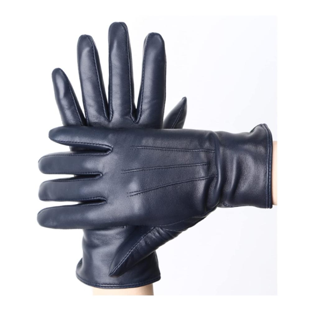 Damen Winterhandschuhe aus Schaffell | Warme Lederhandschuhe für Frauen beim Fahren | Weiche und bequeme Damenhandschuhe für den Winter