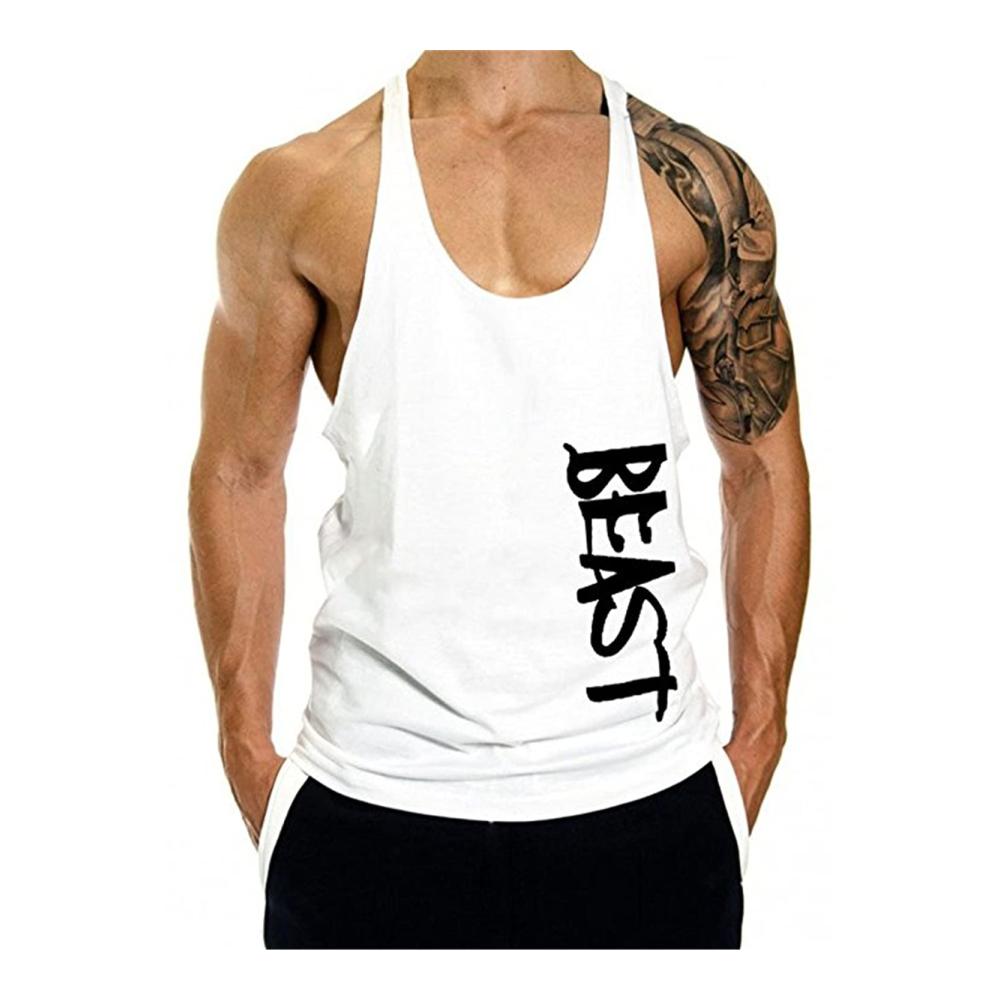 Beast-Print Herren Tank Top für Bodybuilding | Muscleshirt Unterhemd mit Top-Qualität