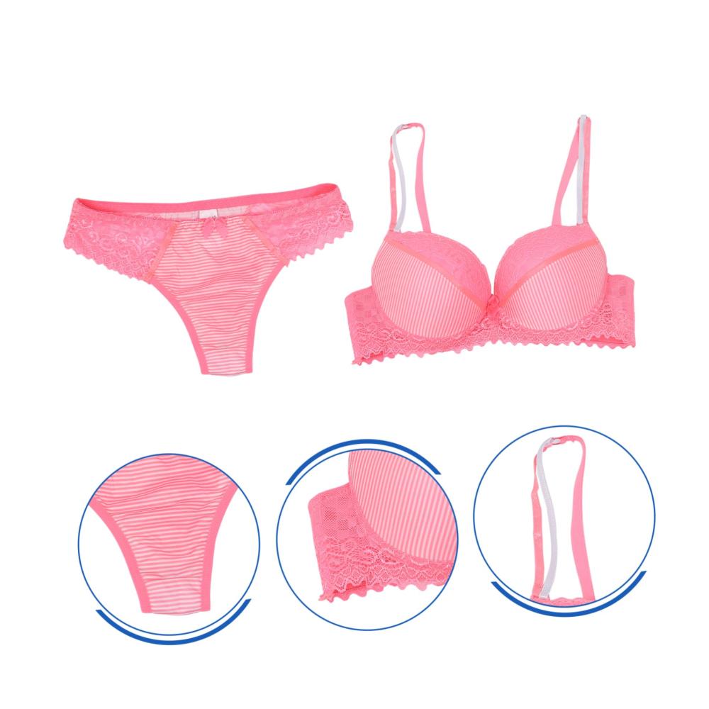 Dessous-Sets Bikini Spitzen-Dessous & BH-Set für Damen - Strand- und Geschenk-Kit westlicher Stil Nylon 1 Satz Unterwäsche
