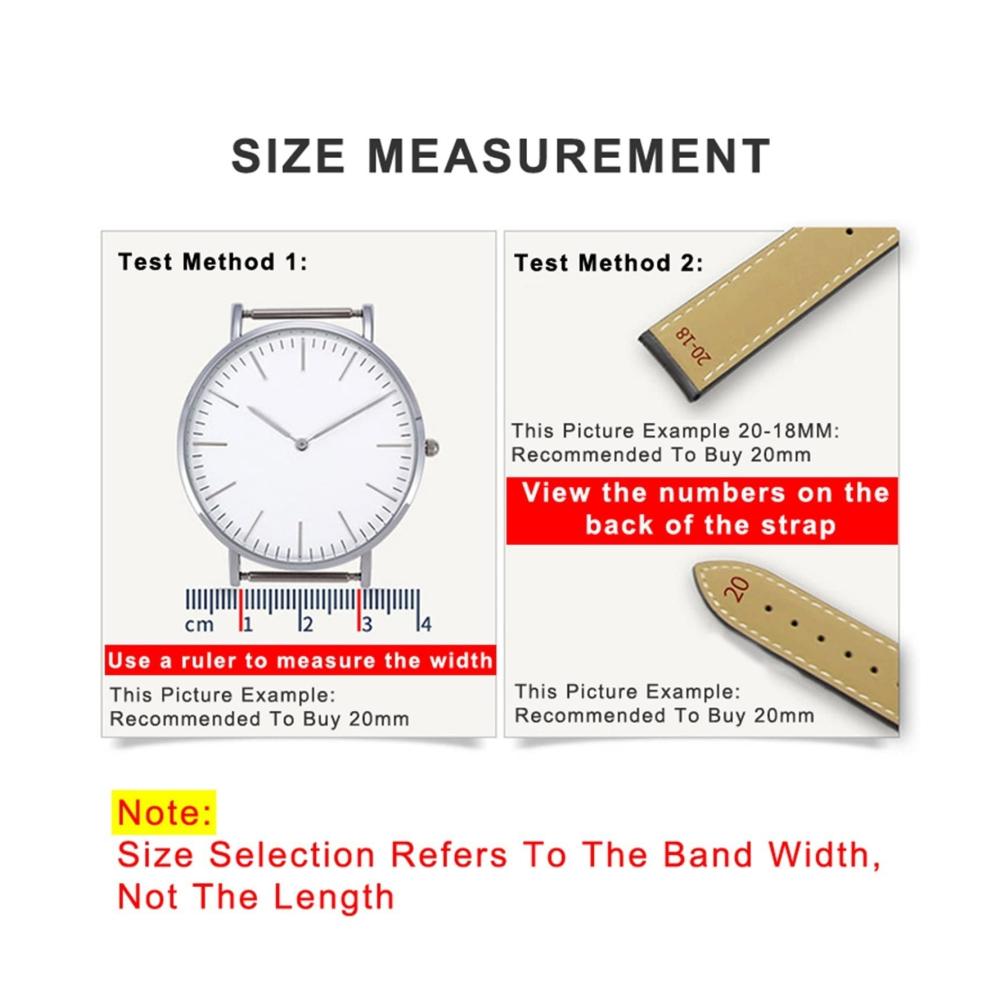 22mm Echtes Leder Uhrenarmband für Fossil Herrenuhren - Nieten-Stil passend zu CH2592 CH2564 CH2565 CH2891 CH3051 - Hochwertiges Armband