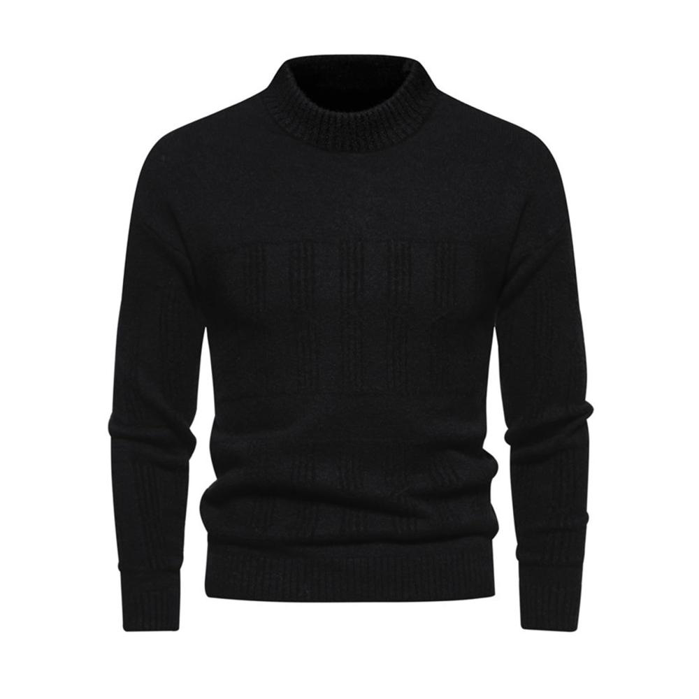 Herren Winterpullover Weicher Strickpolo für Arbeit & Freizeit