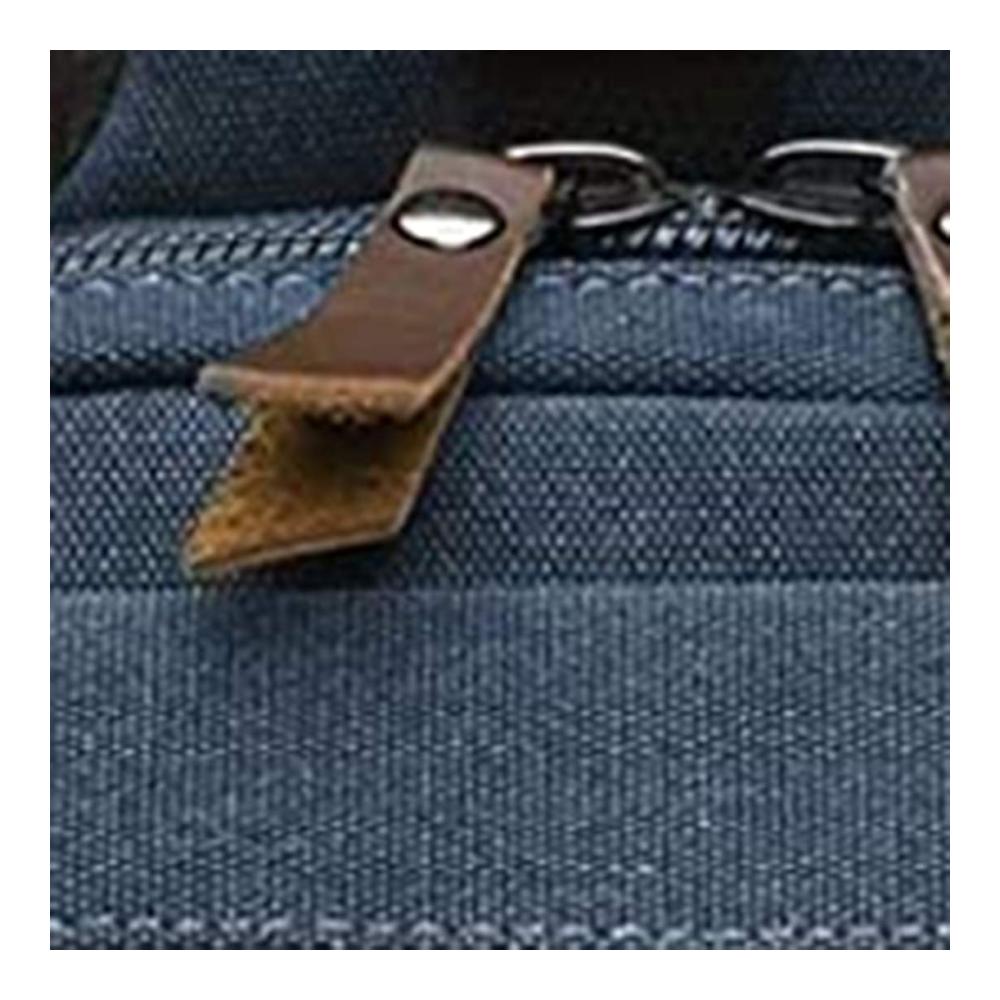 Canvas Messenger Bag – Stilvolle Umhängetasche für Reisen in Kaffeefarbe